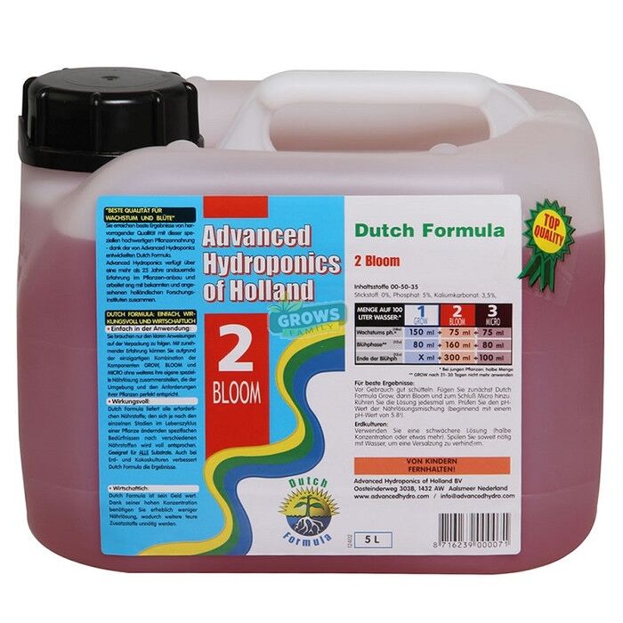 Advanced Hydroponics Bloom 5 Litre