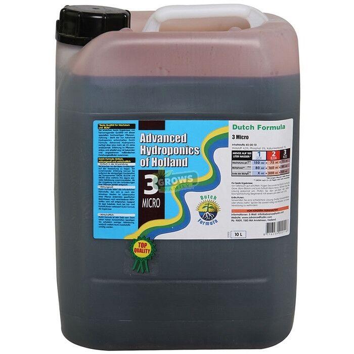 Advanced Hydroponics Of Holland Micro 10 Litre