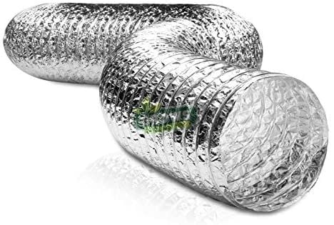 Alüminyum Hava Kanalı 102 mm - 10 Metre