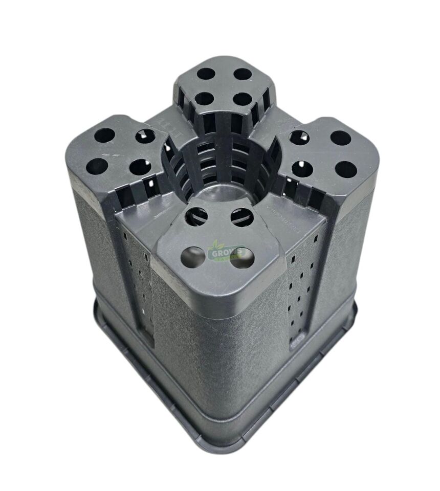 Kare Saksı Delikli 11 Litre