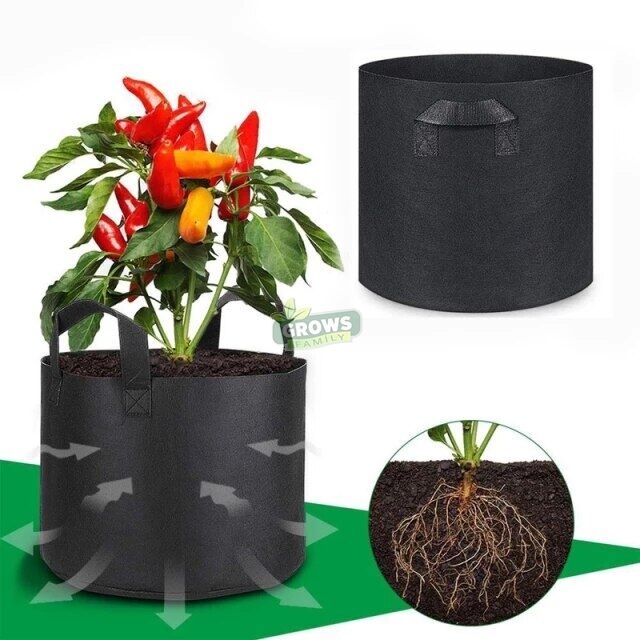 Kumaş saksı 15 litre