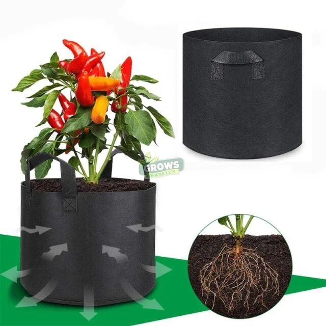 Kumaş Saksı 19 Litre